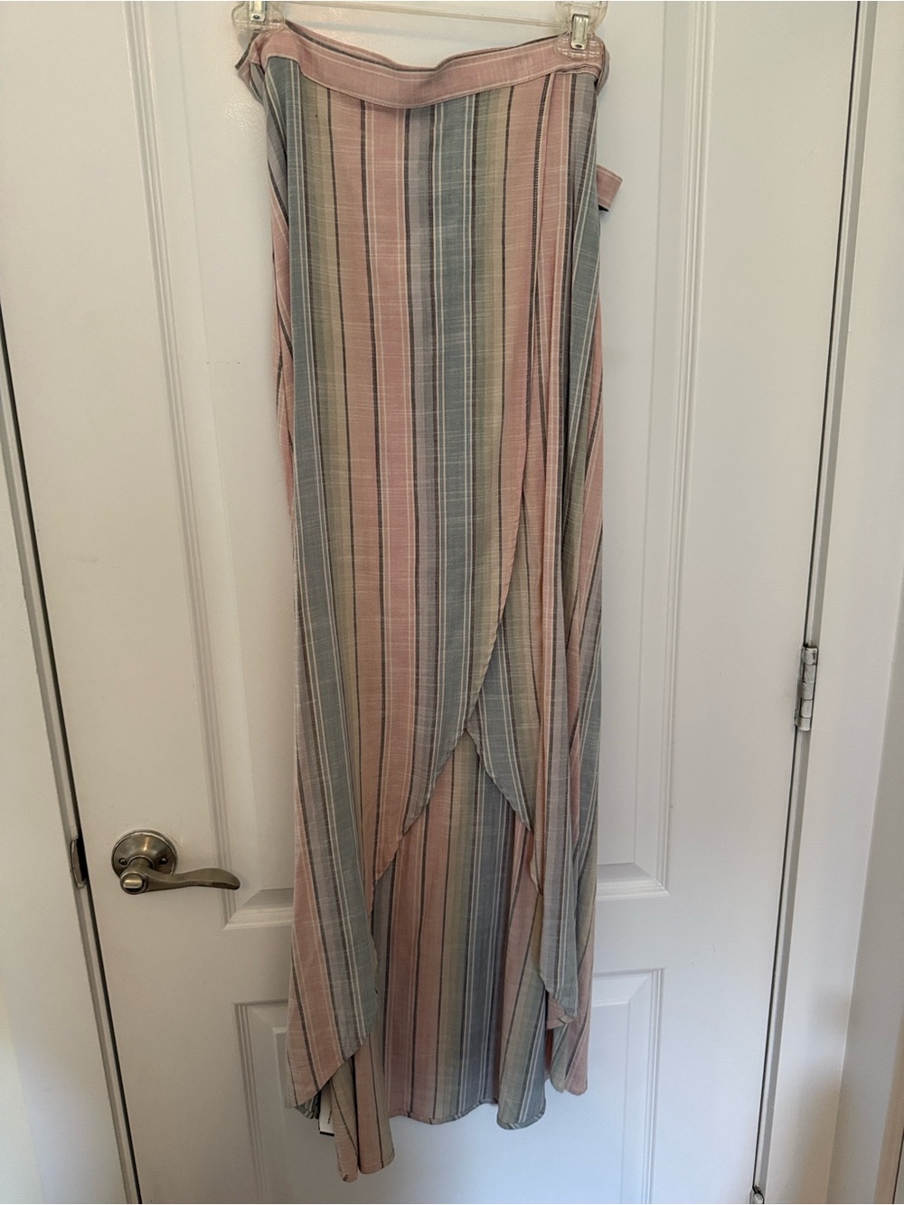 NWT Show Me Your Mumu pastel linen maxi skirt XS